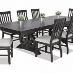 Sanctuary 9 Piece Dining Set with Slat Chairs | Bobs.c