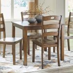 Hazelteen Dining Room Table and Chairs (Set of 5) | Ashley .