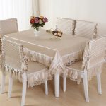 Top grade quilting dining table cloth chair covers cushion tables .