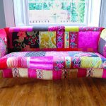 Patchwork frenzy in home furnishings | Patchwork sofa, Sofa .
