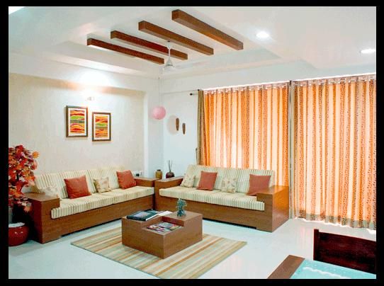 Indian Drawing Room Design | Wooden sofa designs, Drawing room .