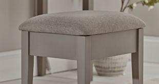 NEW Camille Dressing Table Stool - Grey (With images) | Blue .
