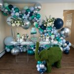 Elephant Themed Baby Shower - Pretty My Party - Party Ide