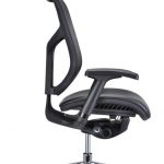 Modrest Watson Modern Black Leather Office Chair - Ergonomic .