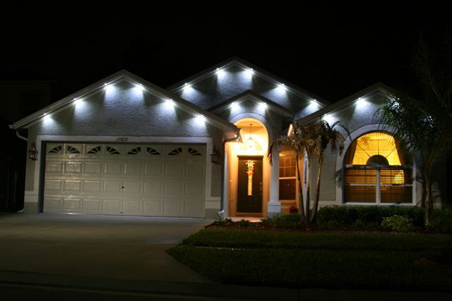 Outdoor Soffit Lighting What not to have it look like. | Outdoor .