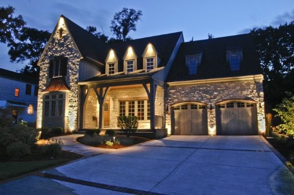 Outdoor Accent Lighting Ideas | Exterior house lights, House .
