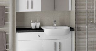 White Gloss Fitted Bathroom Furniture - This cosmopolitan family .