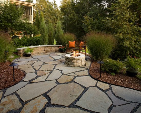 Flagstone Patio Design, Pictures, Remodel, Decor and Ideas - page .