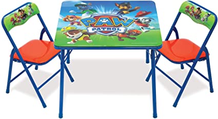 Amazon.com: Paw Patrol Activity Table Sets – Folding Childrens .