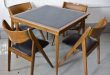 Gorgeous Folding Card Table And Chairs Vintage Mid Century Modern .