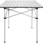 Amazon.com: Deanurs Folding Tables Camping Roll Up Aluminum .