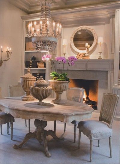 Country furniture – quaint and cozy | French country dining room .