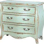 Turquoise Chest of Drawers, French Country Furniture Small 3 .