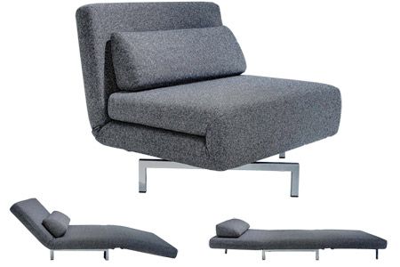 Modern Grey Futon Chair |S Chair Sleeper Futon | The Futon Sh
