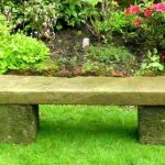 Serenity in the Garden: Take a Seat! Stone benches in the .