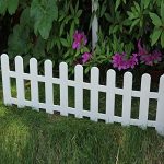 Amazon.com : Sungmor Decorative DIY Plastic Garden Fence, 48in .