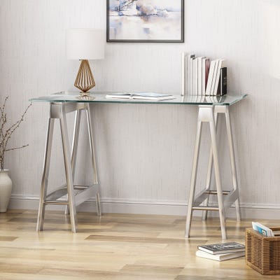 Buy Glass Desks & Computer Tables Online at Overstock | Our Best .