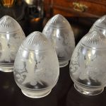 Antique glass lamp shades Saint Louis | Collectors Week