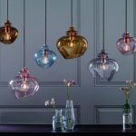 Top 10: coloured glass pendant lights for contemporary spaces .