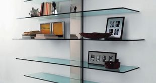 New Trend Floating Glass Shelves | Ikea floating shelves, Floating .