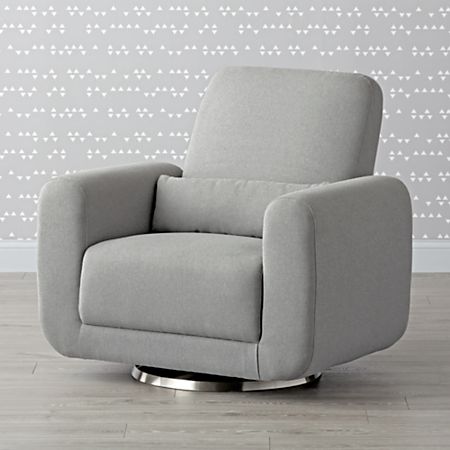 Babyletto Tuba Swivel Glider Chair and a Half + Reviews | Crate .