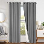Gray Curtains for Windows in Living Room: Amazon.c