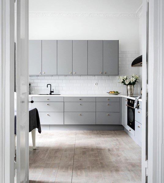 Top 50 Best Grey Kitchen Ideas - Refined Interior Desig