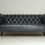 Wilmington Sofa In Grey Leather – Robinson of Engla