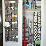 Use hanging shoe organizers and shoe shelves to declutter your .
