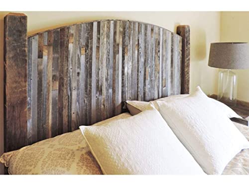 Amazon.com: Modern Farmhouse Style Arched King Size Bed Headboard .