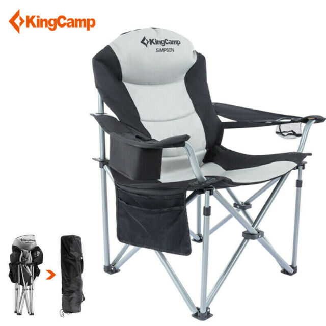 KingCamp Comfortable Light Heavy Duty Steel Folding Chair for sale .