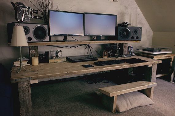 30+ Modern Computer Desk and Bookcase Designs Ideas For Your .