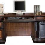 Two-Toned Warm Brown Finish Credenza by Coaster - 8005
