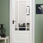 Solid White Downham Internal Door #whitedoors | Internal glass .