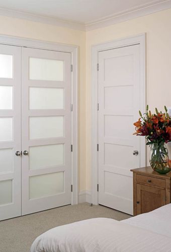 TruStile Interior MDF Panel Door and MDF Panel Double Door with .