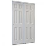 ReliaBilt 9205C Series White 6-Panel Steel Sliding Closet Door .