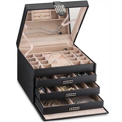 Jewelry Organizer Box - 42 Slots – Glenor C