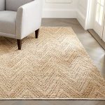 Toler Natural Chevron Jute Rug | Crate and Barr