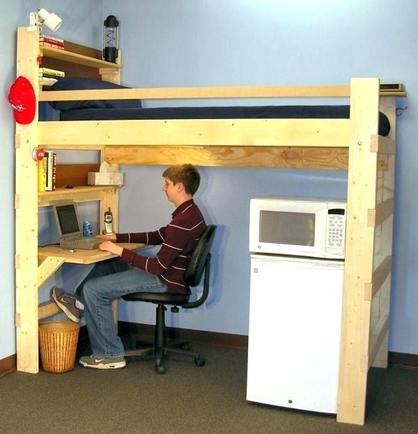 Beds : Bunk Bed With Desk Underneath Loft Beds With Desk Loft Beds .