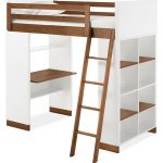Moda Kids' Loft with Shelves - Modern Bunk Beds & Loft Beds .
