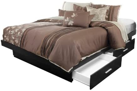 Amazon.com: King Platform Bed with 4 Drawers: Kitchen & Dini