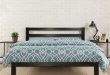 King size Heavy Duty Metal Platform Bed Frame with Headboard and .