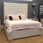 King Size Tufted Bed Luxurious Wingback Tufted Upholstered Bed | Et