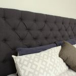 DIY Tufted King Headboard | Checking In With Chels