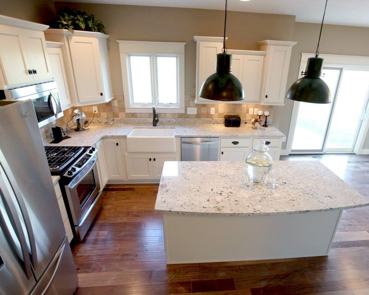 How to Design Home Kitchens | Kitchen layouts with island, Small .