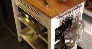 Stenstorp Kitchen Trolley Deluxe | Ikea hack kitchen, Kitchen .
