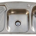 Vintage Style 304 Stainless Steel Farm Sink Drainboard Double .