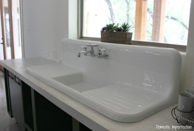The Search for a Vintage Farmhouse Sink - Domestic Imperfecti