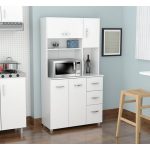 Inval Modern Laricina-white Kitchen Storage Cabinet – BrickSe
