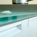 Solid Glass - Kitchen worktop (Bottle Green) | Kitchen .